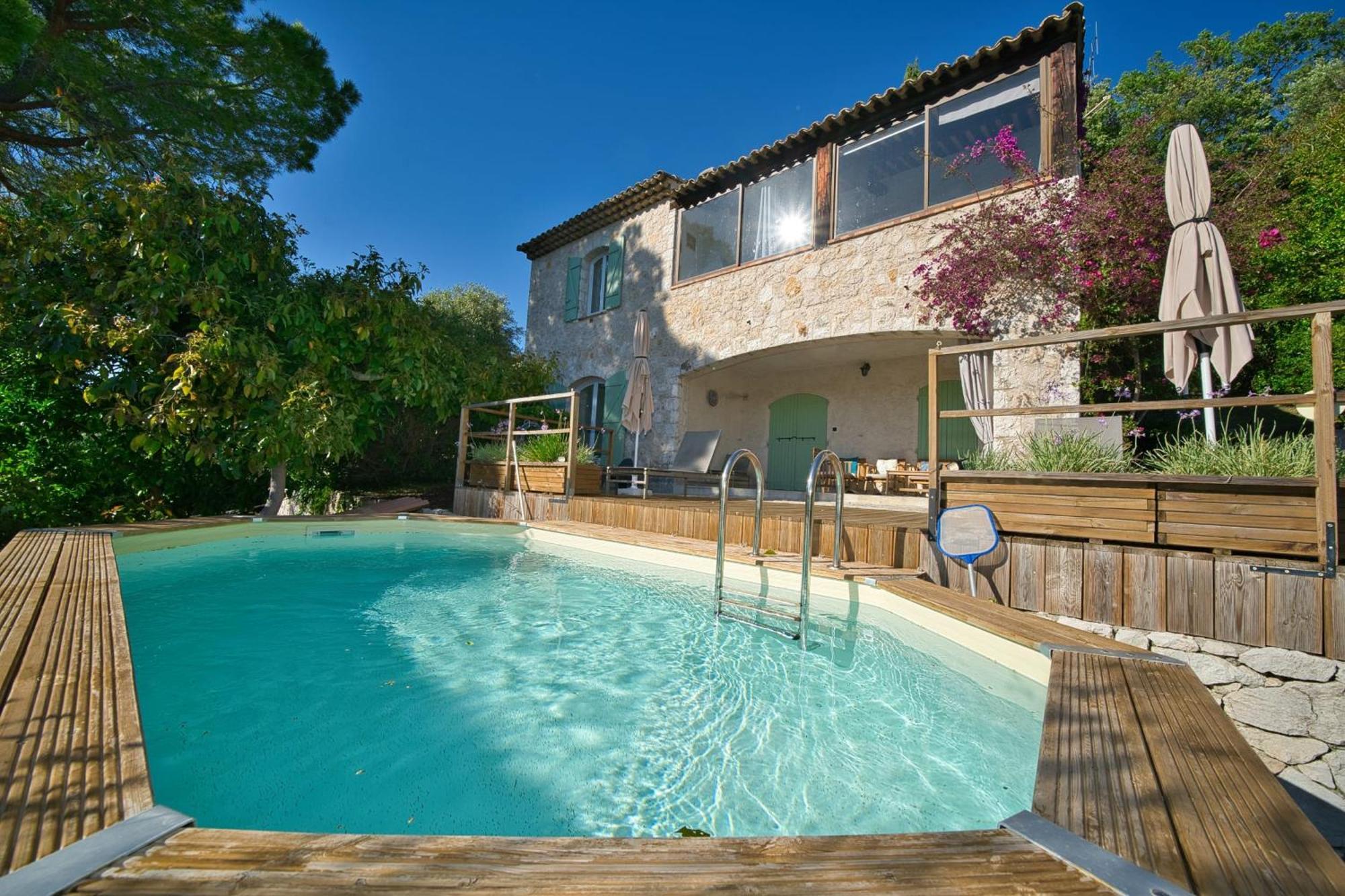 06Q - Biot Beautiful Provencal Villa With Swimming Pool エクステリア 写真